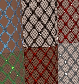 108 Repeatable Fishnet Textures