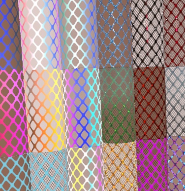 108 Repeatable Fishnet Textures