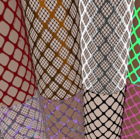 108 Repeatable Fishnet Textures