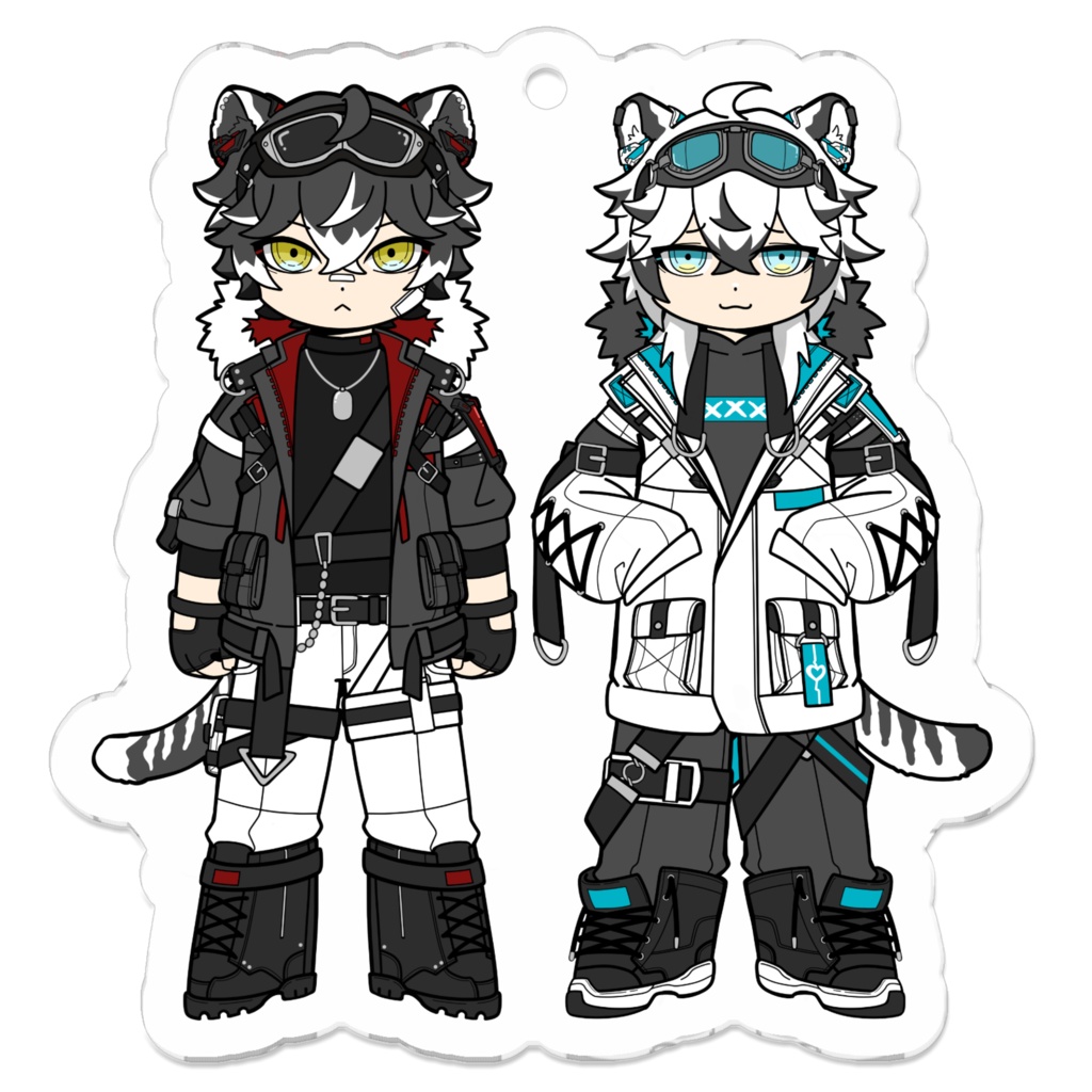 とらの子 黒と白