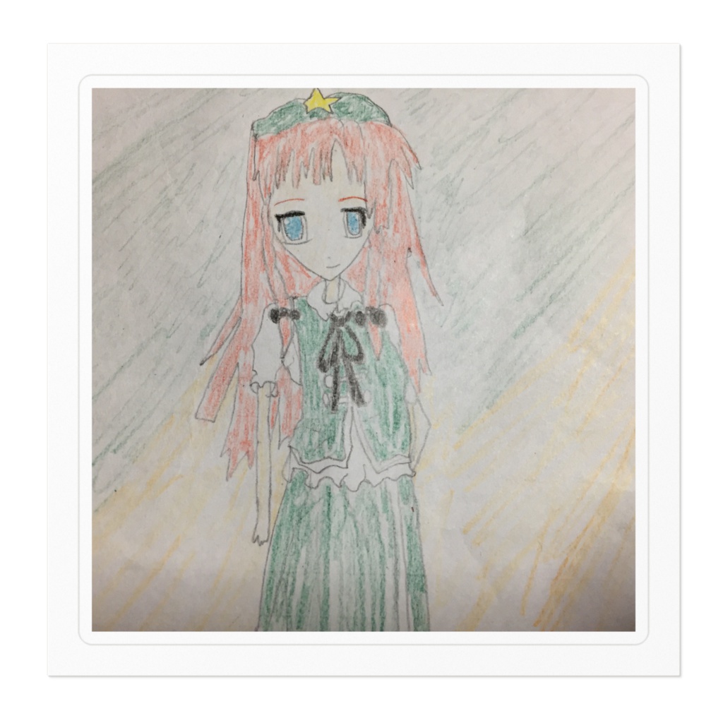 美鈴ちゃんステッカー