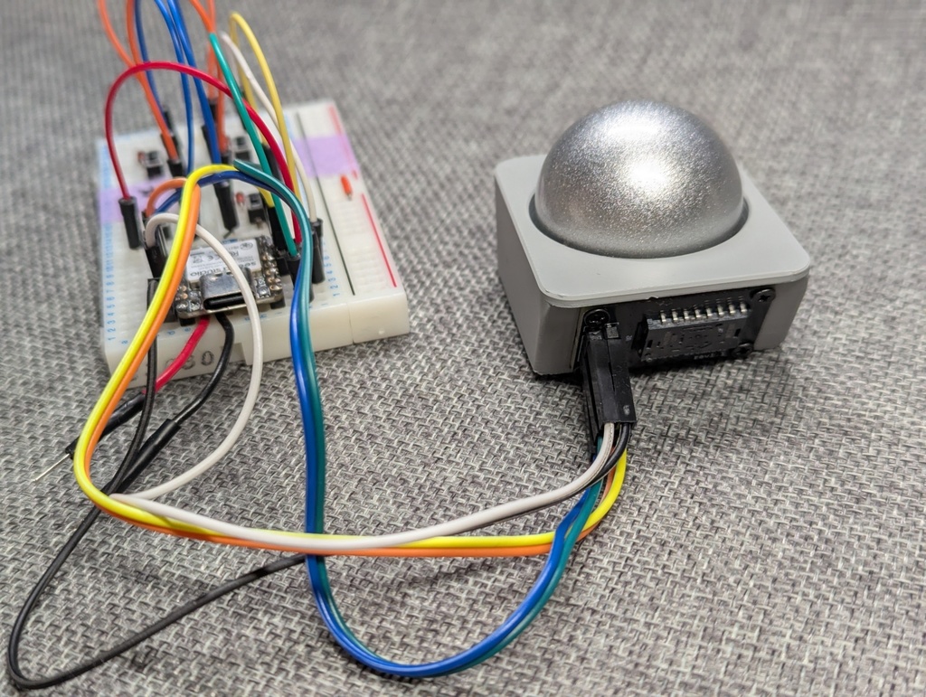 SUMI, SEIBOKU向けプロトタイピング用トラックボール台(DGBB)