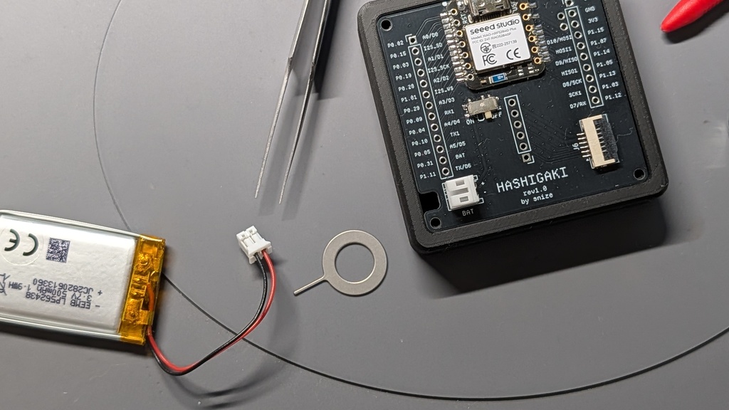 プロトタイピング用 XIAO nRF52840 Plus ブレイクアウトボード HASHIGAKI