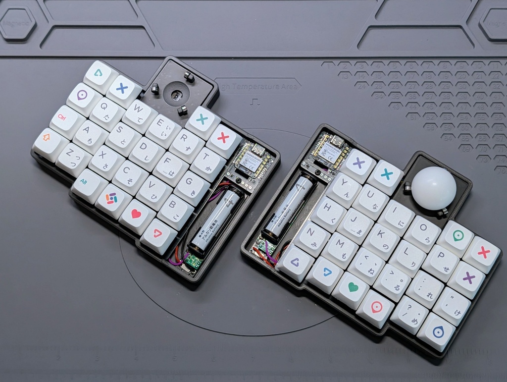 pg1kb prototype版基板とケースデータ