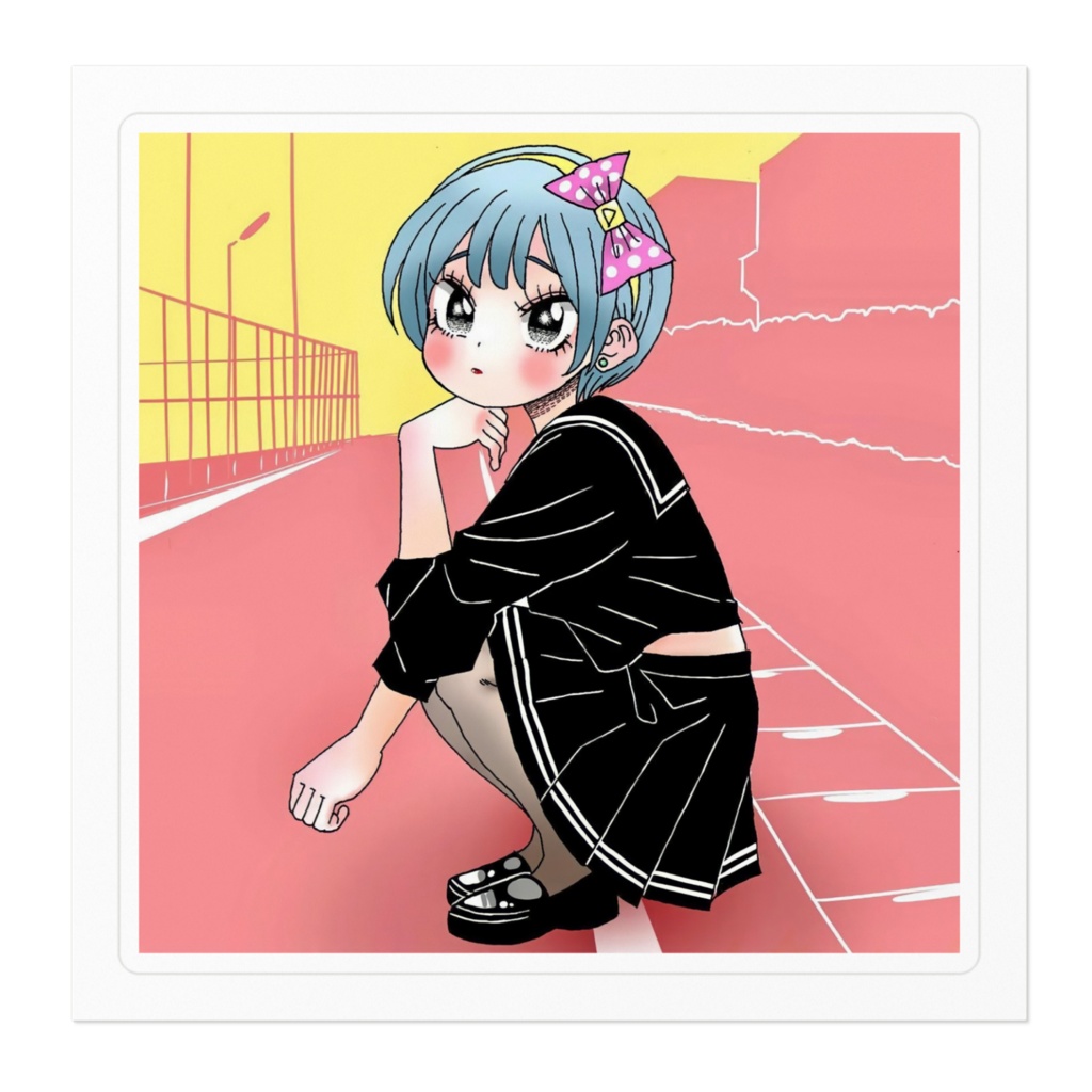 セーラー服リボン男子