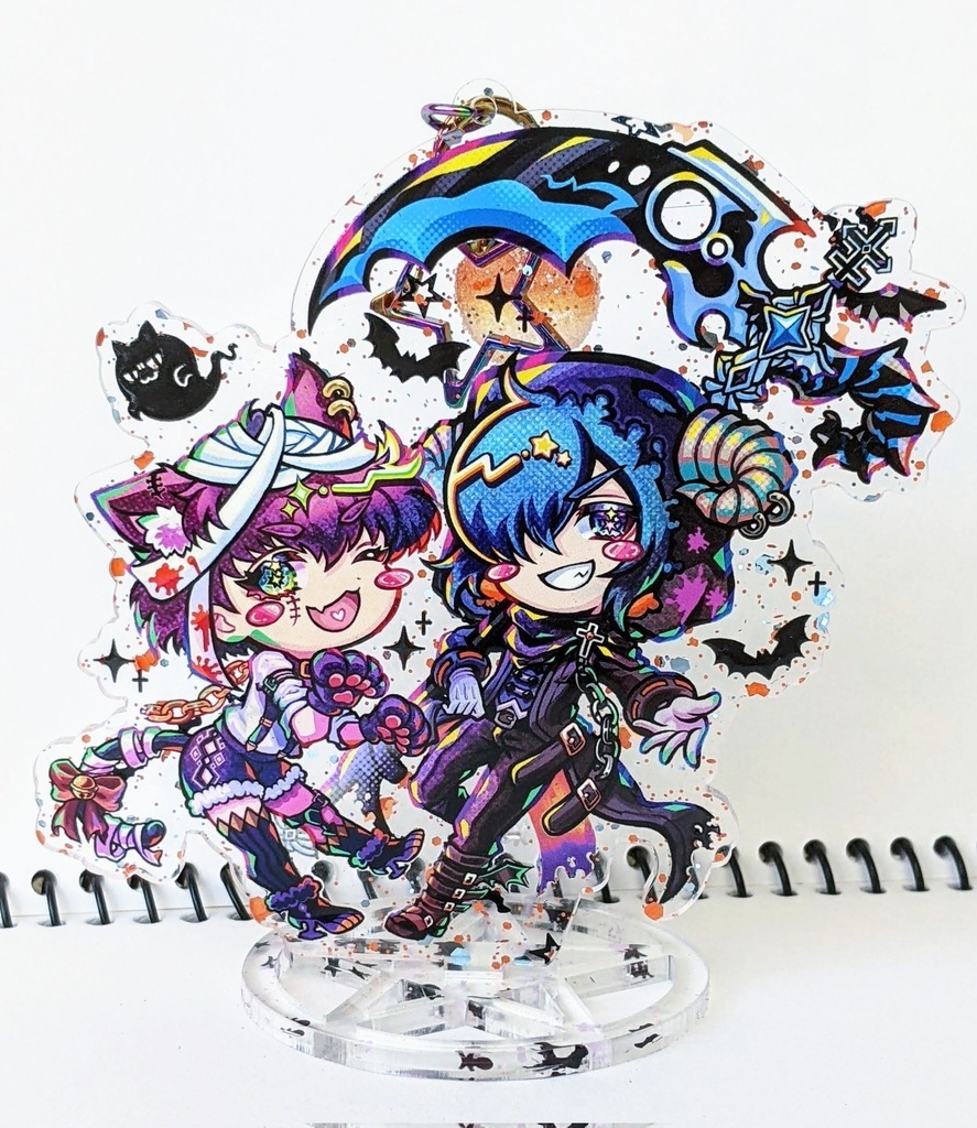 ハロウィンパスディア🎃アクリルスタンドキーホルダー
