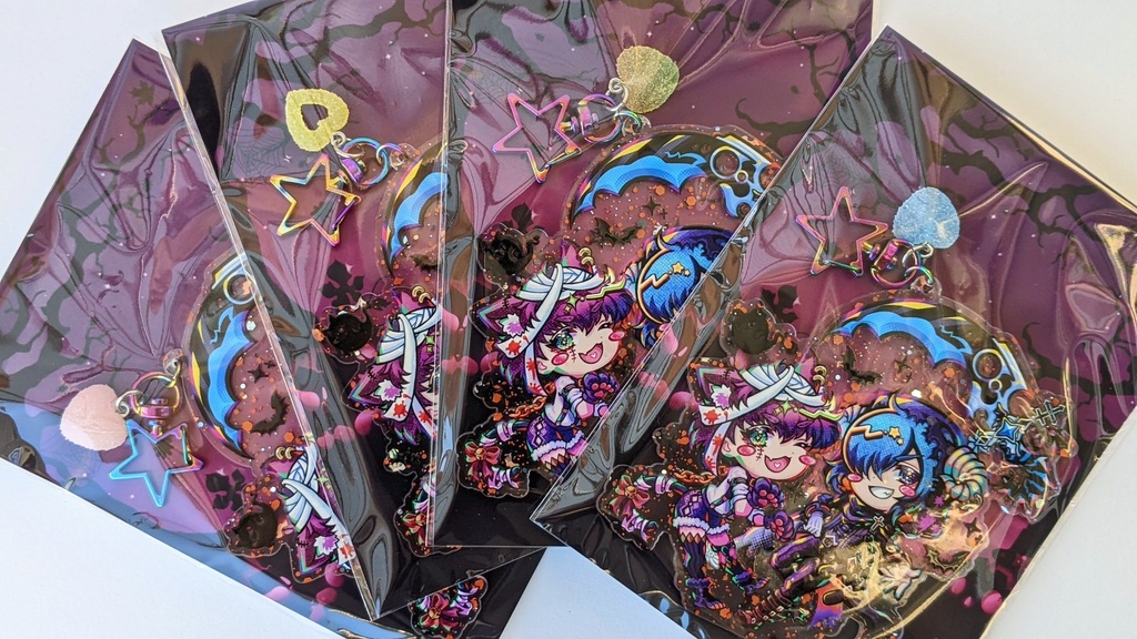 ハロウィンパスディア🎃アクリルスタンドキーホルダー