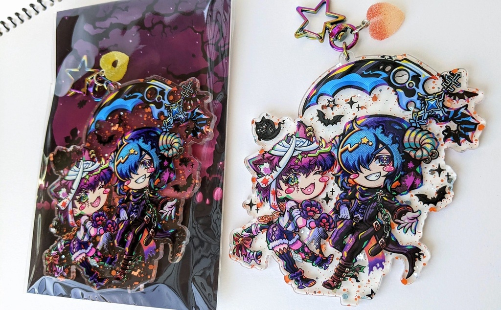 ハロウィンパスディア🎃アクリルスタンドキーホルダー