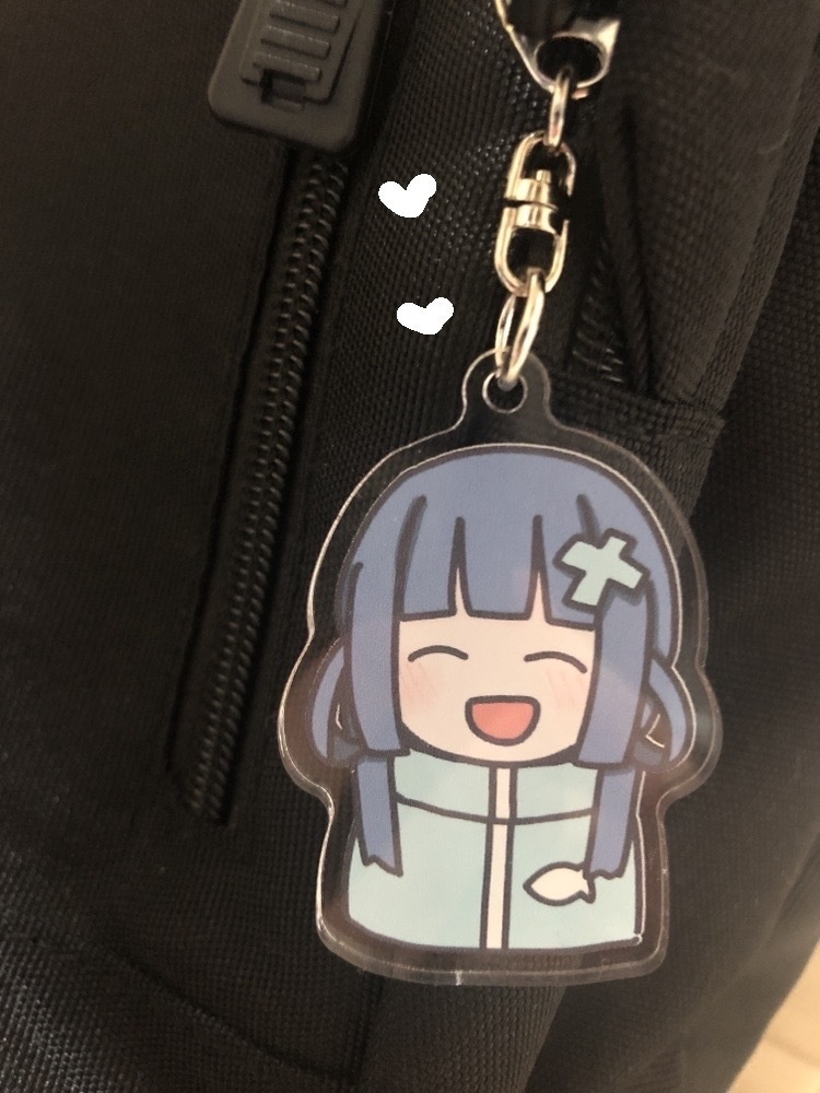 アクリルキーホルダー にこにこ