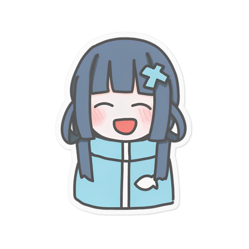 にこにこステッカー