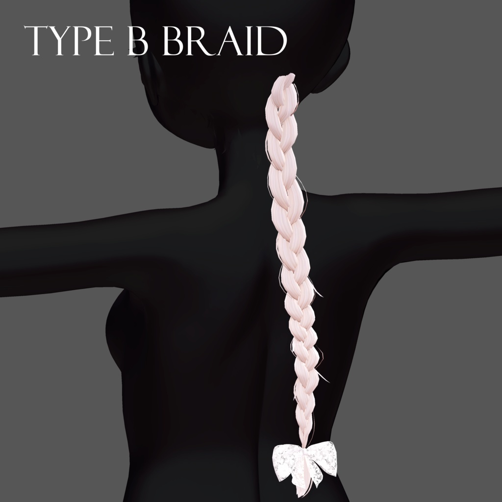 Silky Lace Braids 【ヘアエクステ 3種】