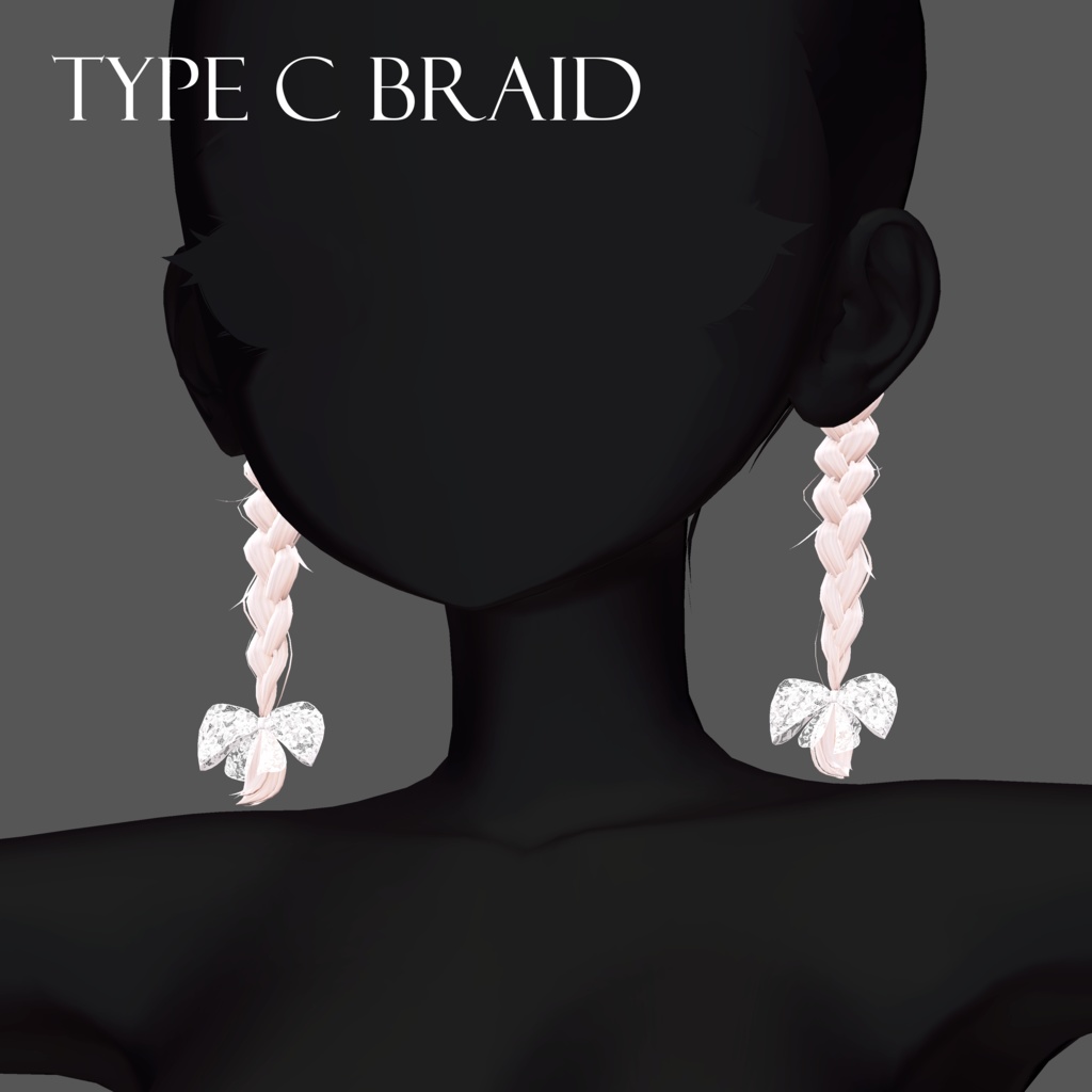 Silky Lace Braids 【ヘアエクステ 3種】