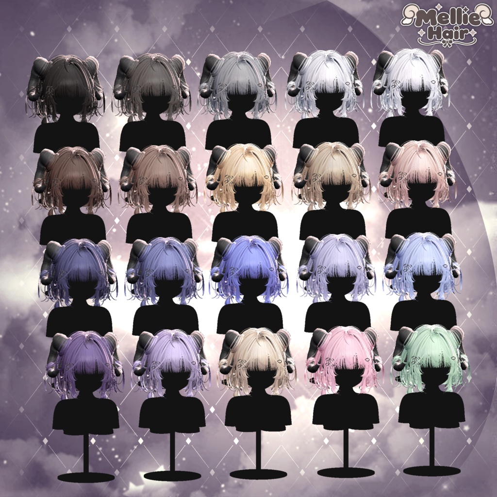 Mellie Hair【8Avatars】