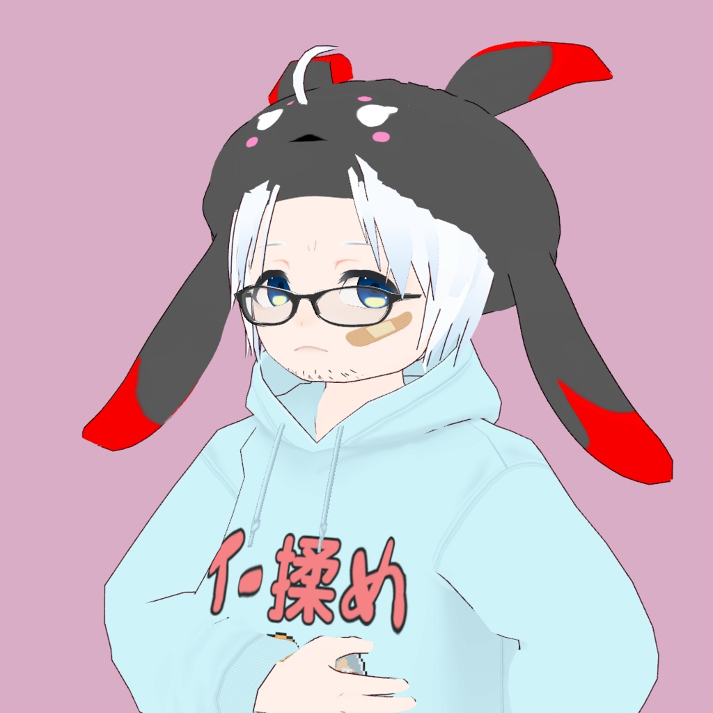 #BPFAN イーちゃん帽子試作型 【VRChat用】