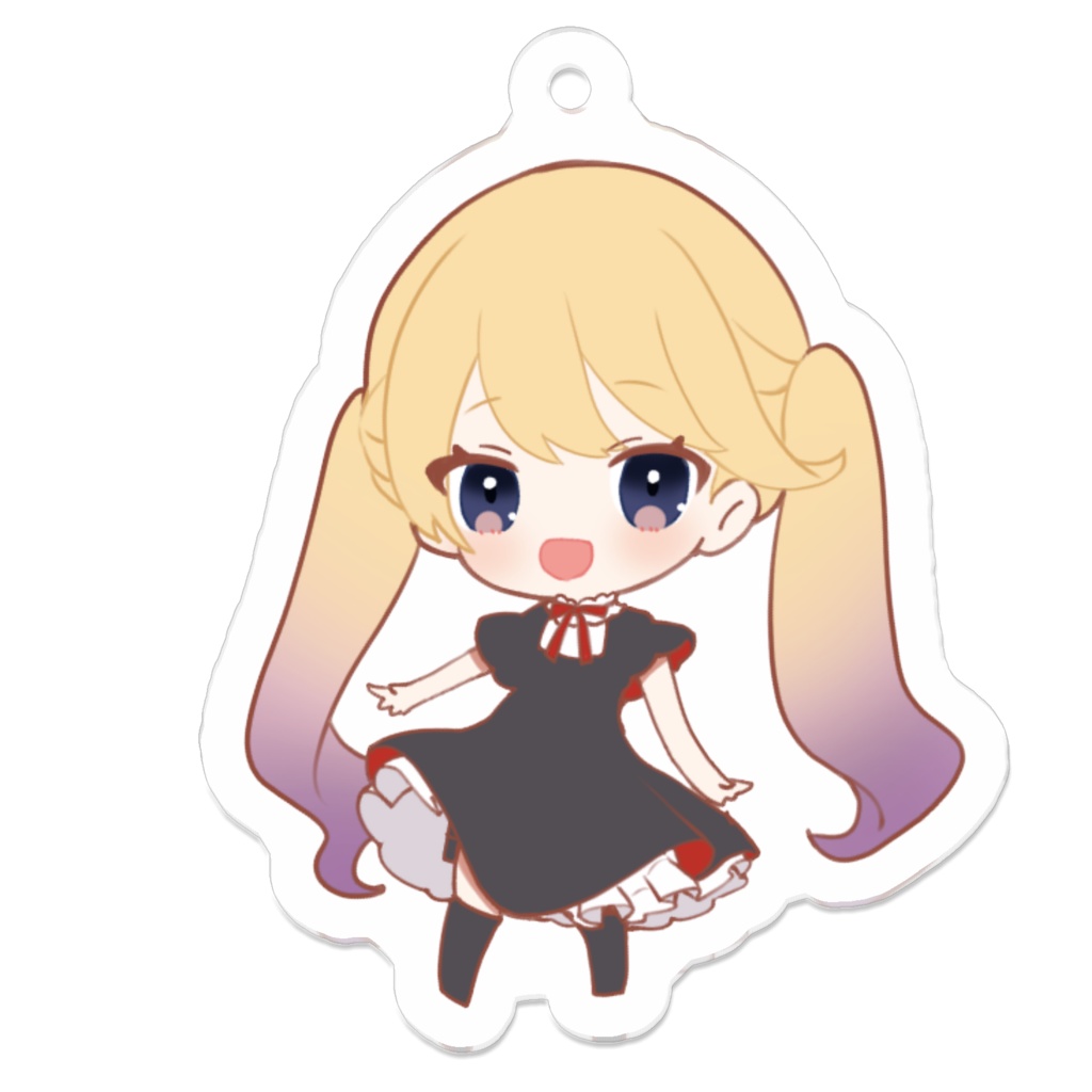 空と白雪　シエルちゃん　アクリルキーホルダー