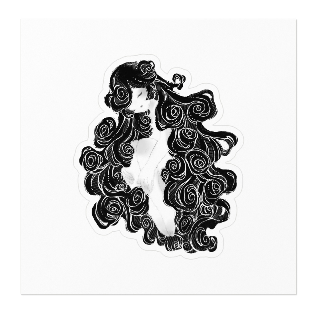 渦中の微睡み(ステッカー)