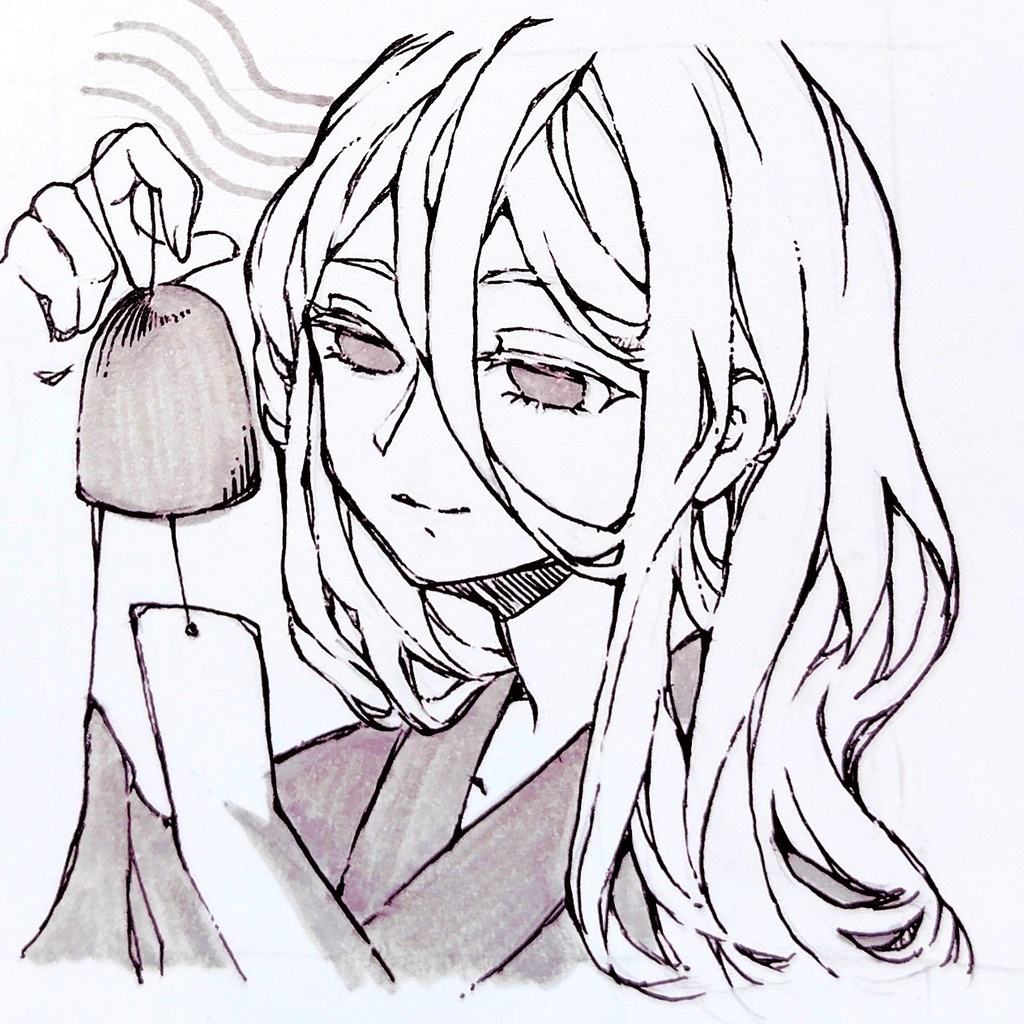 【ミニ原画】夏を感じて。