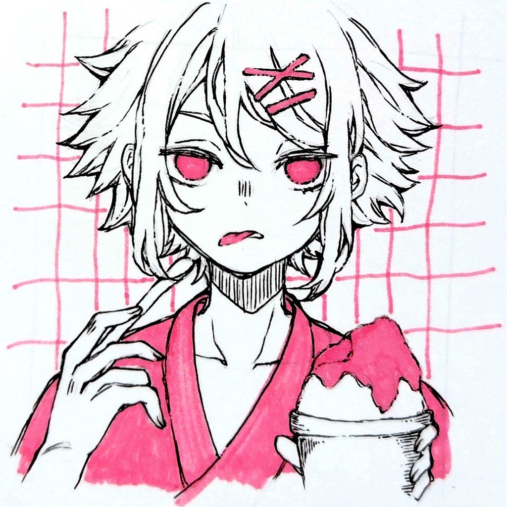 【ミニ原画】夏を感じて。