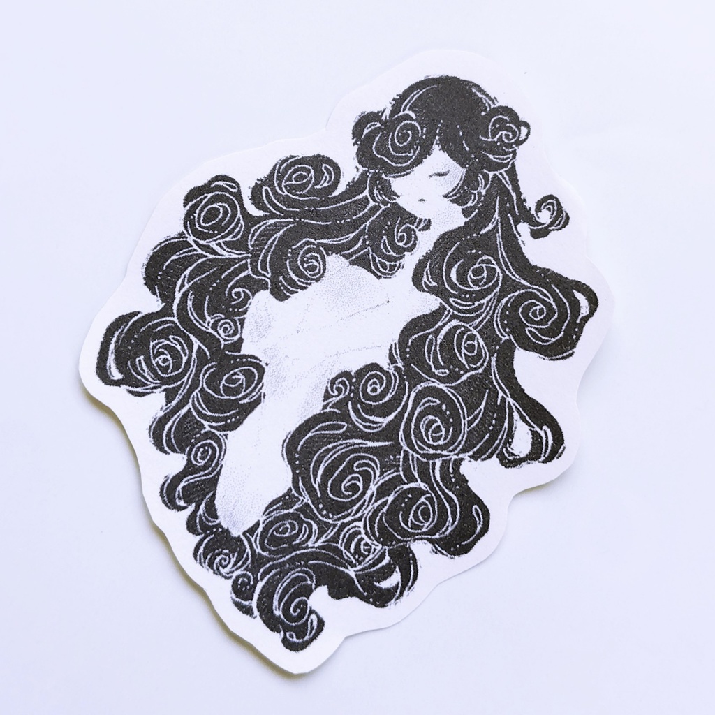 【シール】『渦中の微睡み』