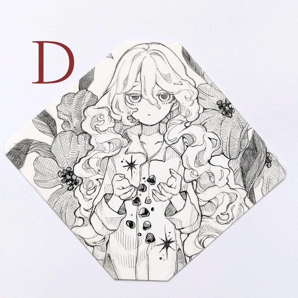 【ミニ原画】柘榴の香り