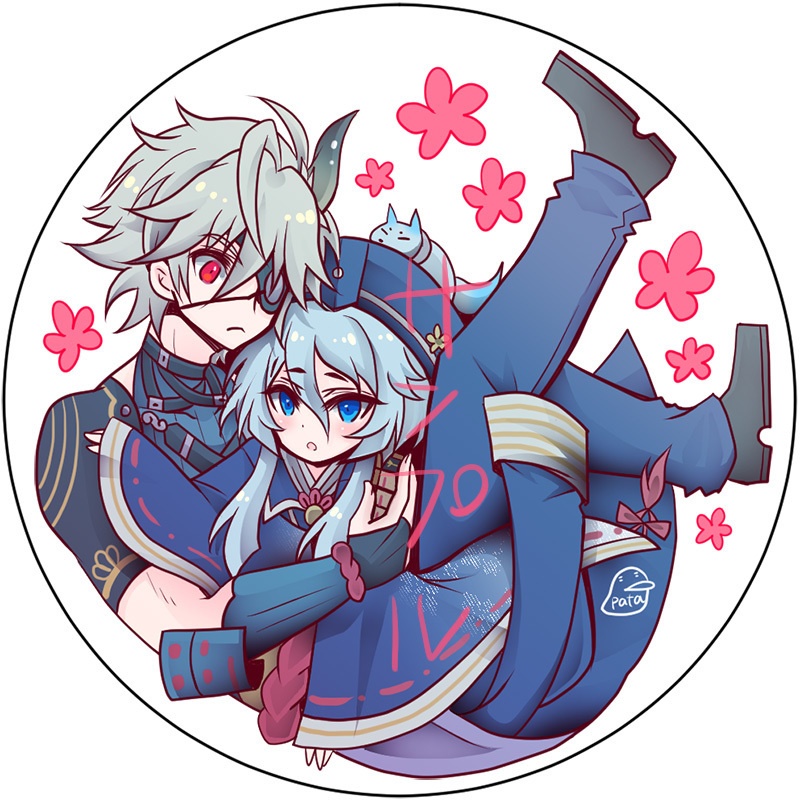 鬼はく　アクリルキーホルダー