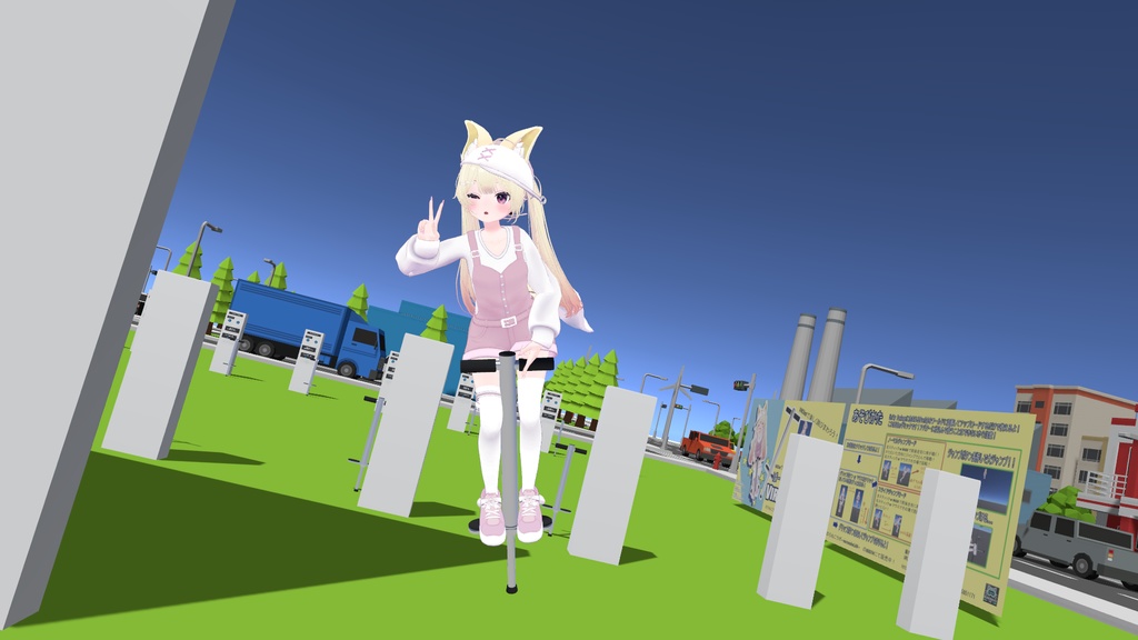 Virtual Pogo / ばーちゃるほっぴんぐ【VRChat ワールドギミック】