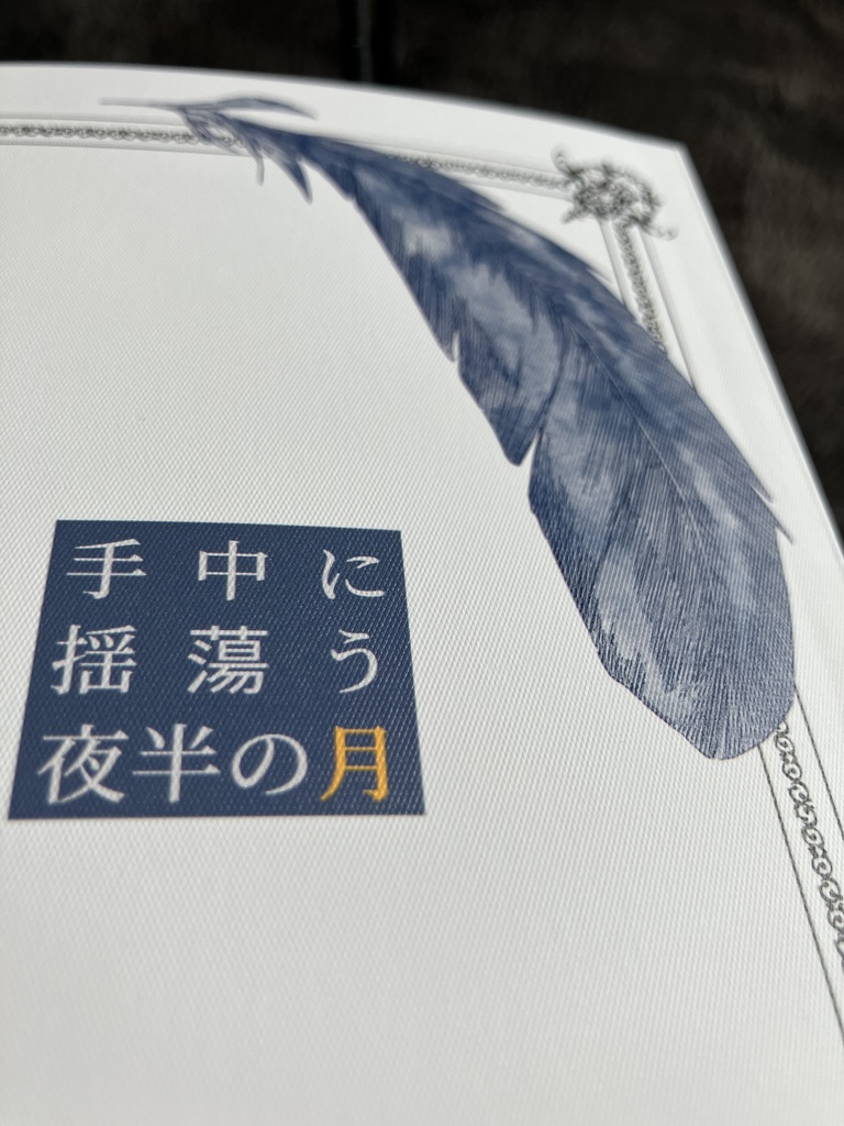 手中で揺蕩う夜半の月