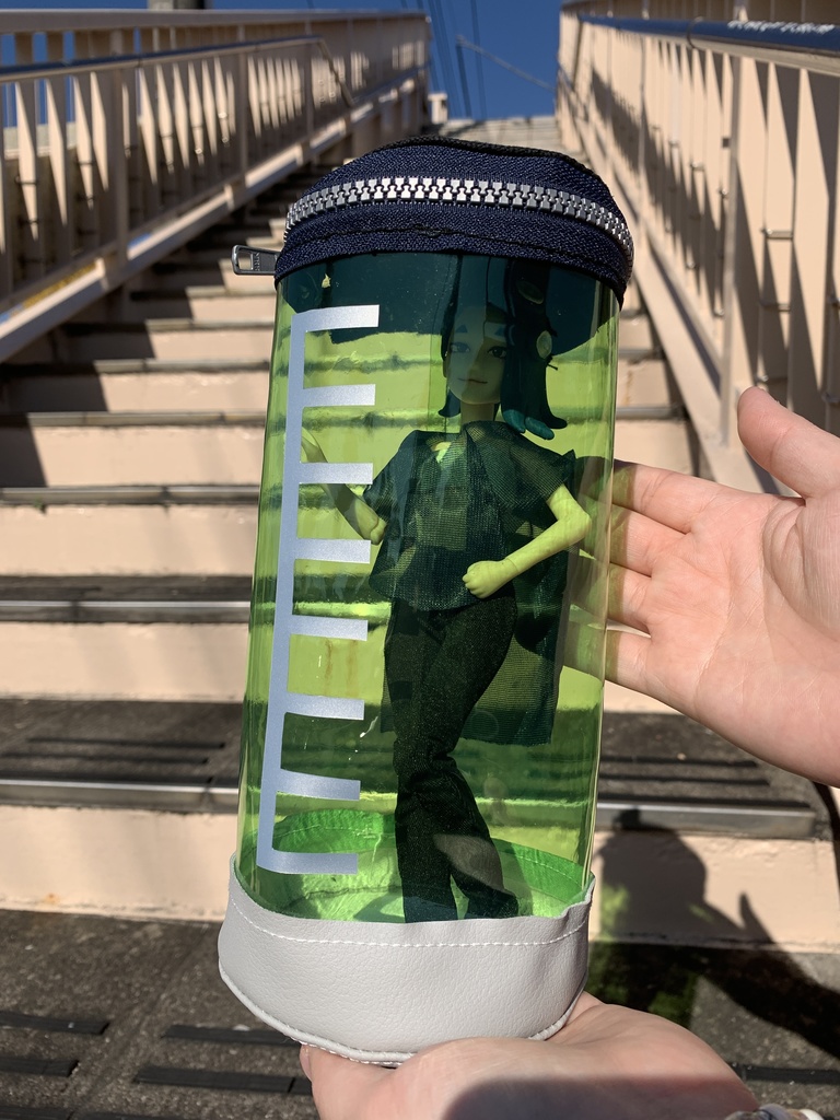 インクボトル型ポーチ