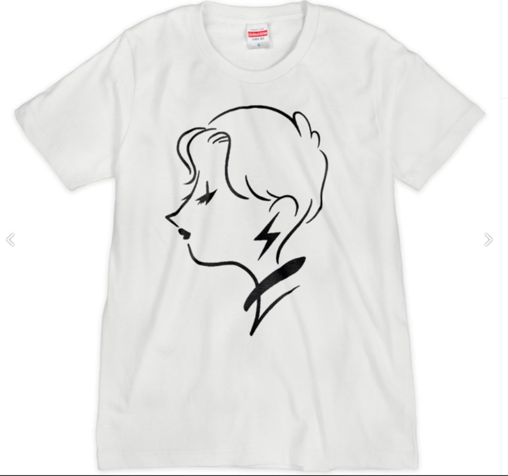 RAITA MAMA シルクスクリーンTシャツ