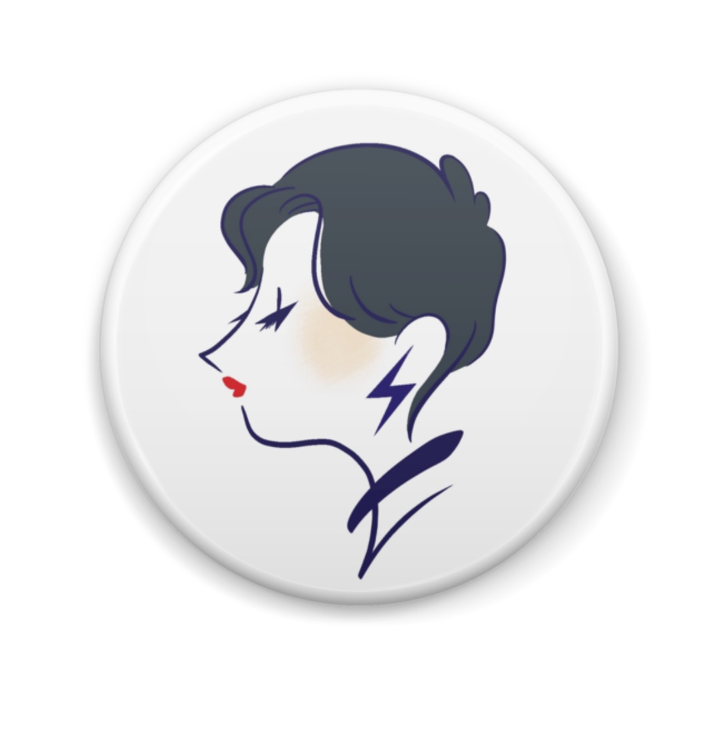 スナックサンダー or RAITA MAMA 缶バッチ(丸型)