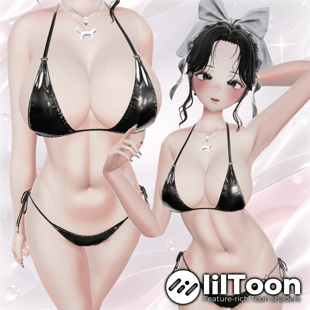【汎用】ナチュラル健康肌マテリアル lilToonプリセット