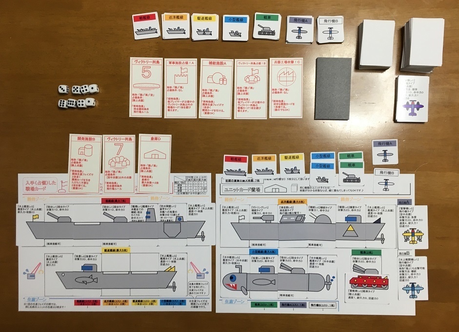 『ミリタリー開発大戦改』(送料込み)(黄色サイコロ)