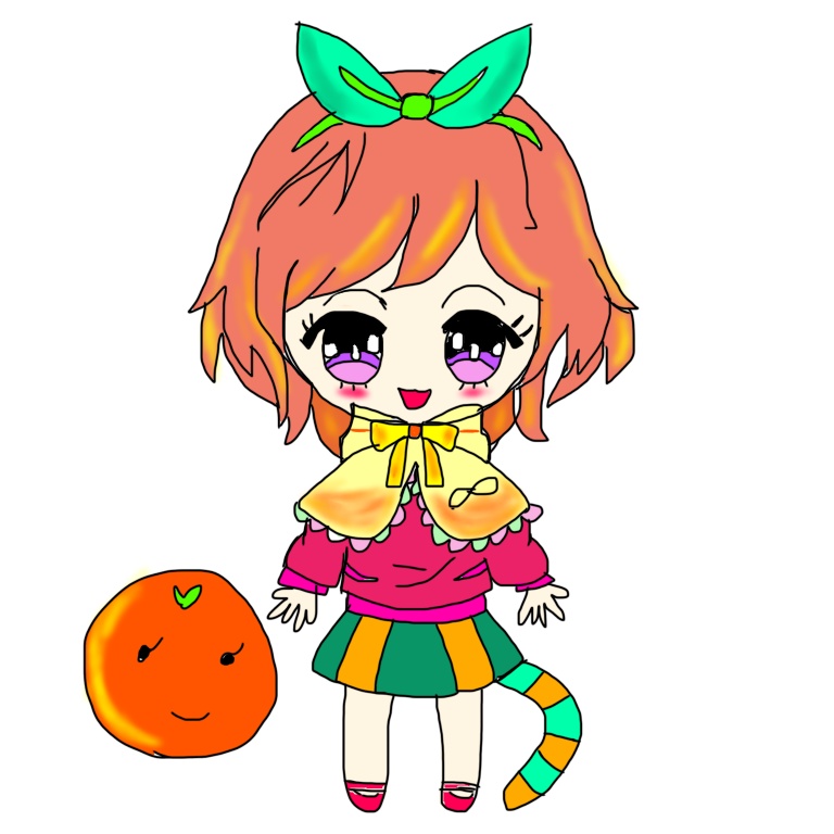 缶バッジ みかんにゃん、KCO組ロゴマーク