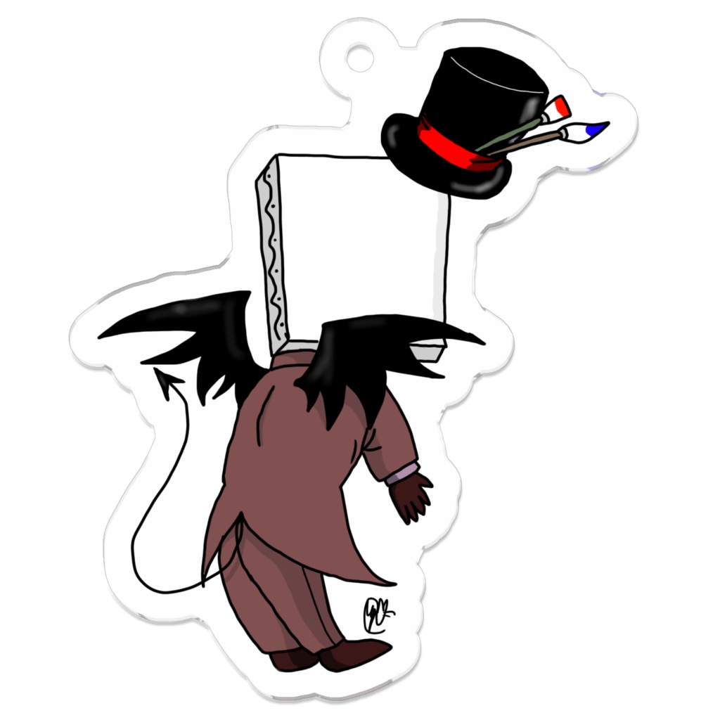 ちびペイントマンキーホルダー