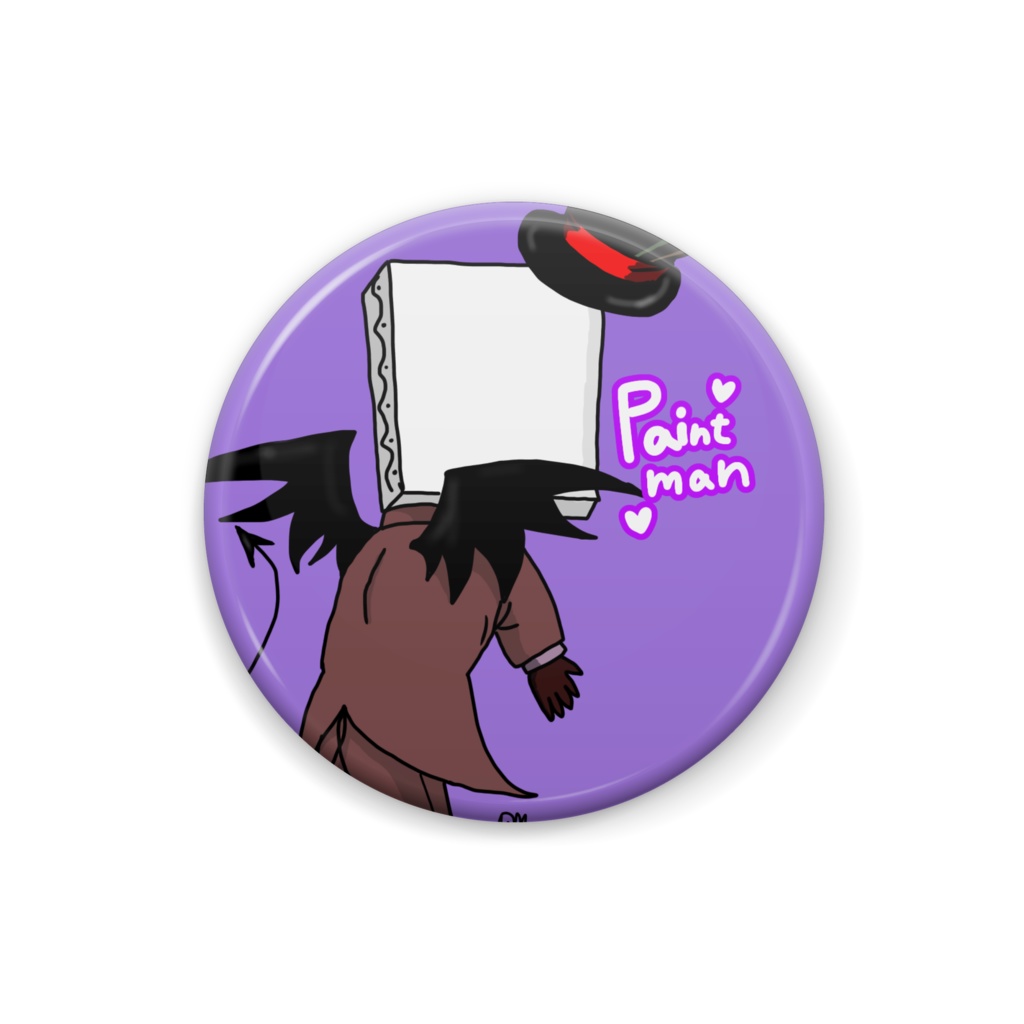 ちびペイントマン缶バッジ