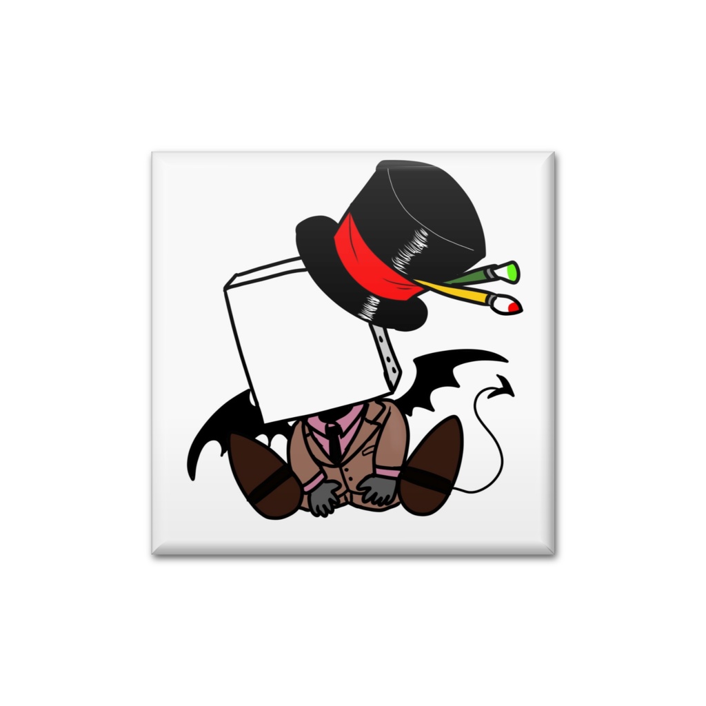 ミニペイントマン缶バッジ