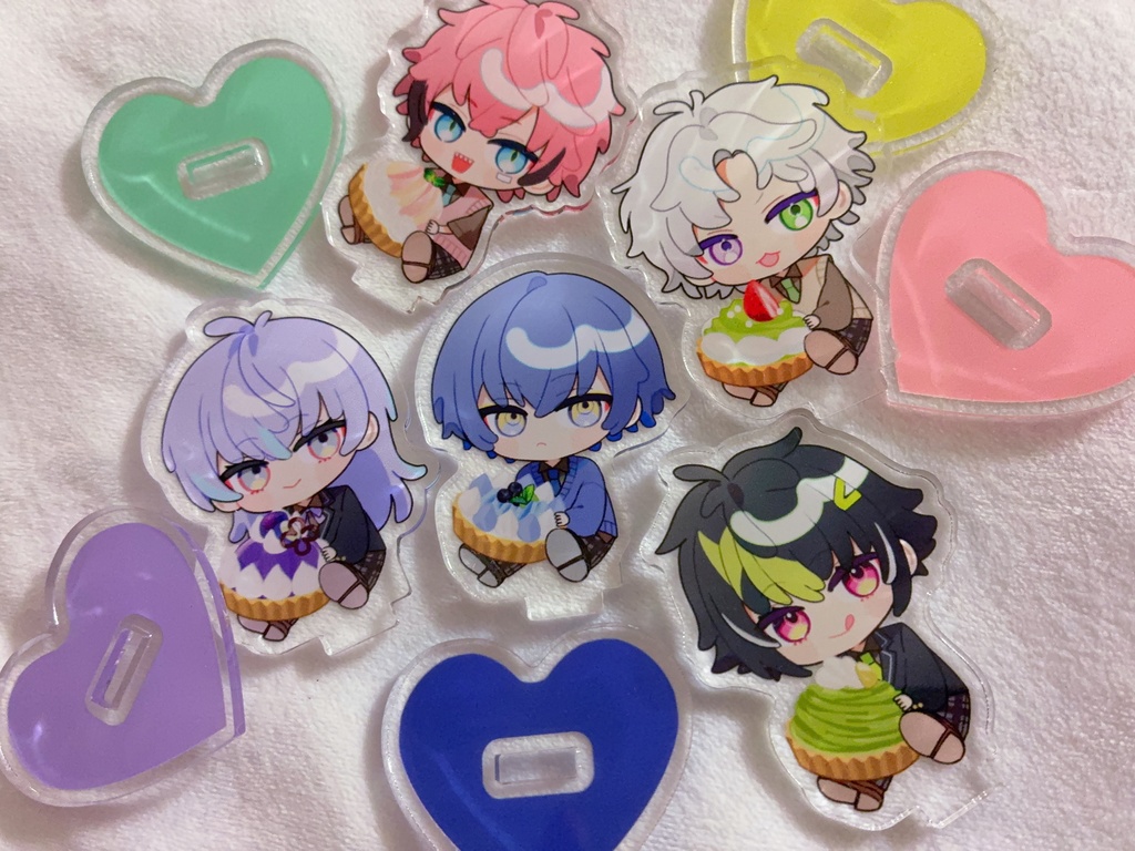 【にじそ11】チェキ+アクスタセット(Dytica、赤城ウェン)