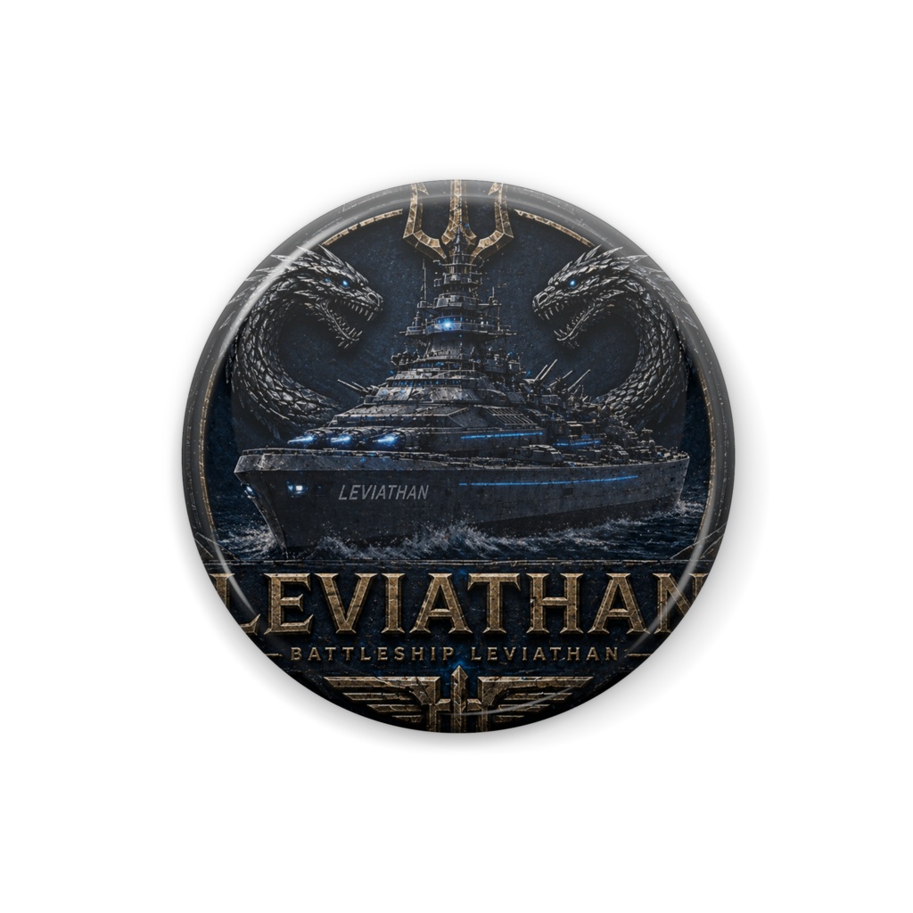 戦艦LEVIATHAN缶バッジ