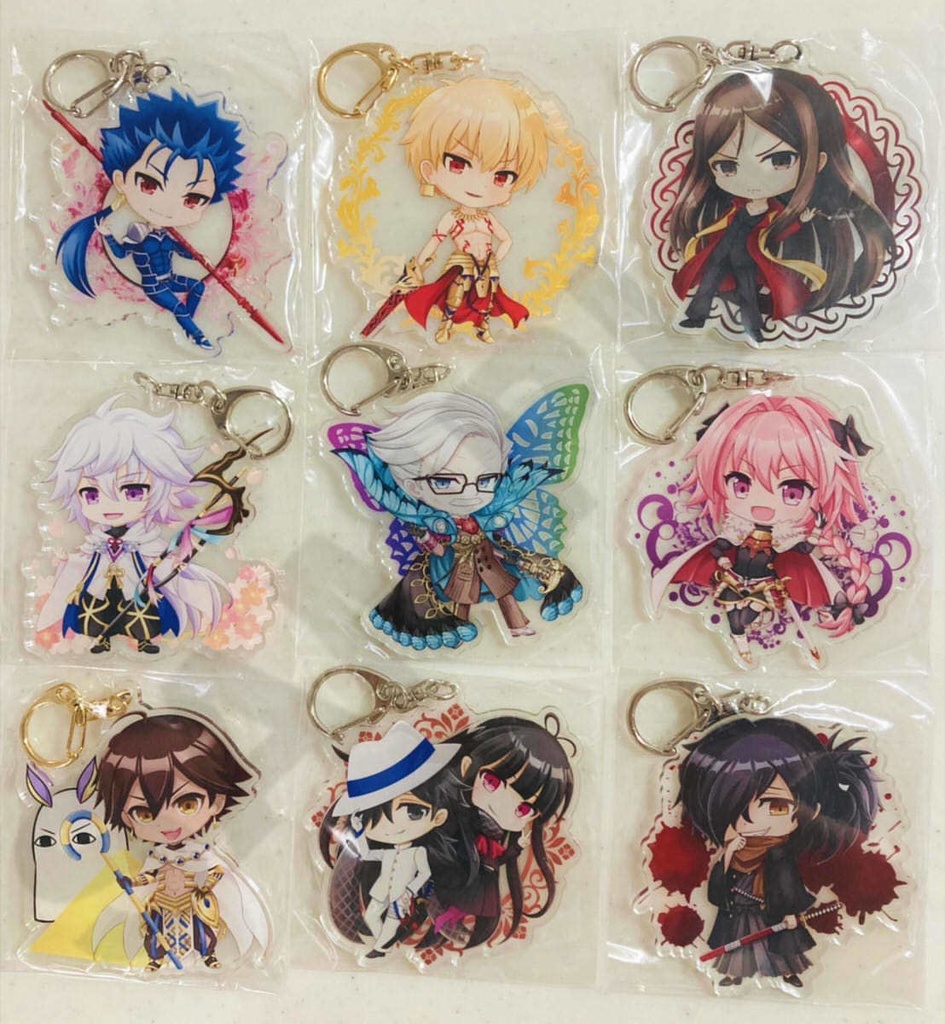 FGO アクリルキーホルダー Vol.2 - littlemaidsan - BOOTH FGO アクリルキーホルダー Vol.2 - littlemaidsan - BOOTH