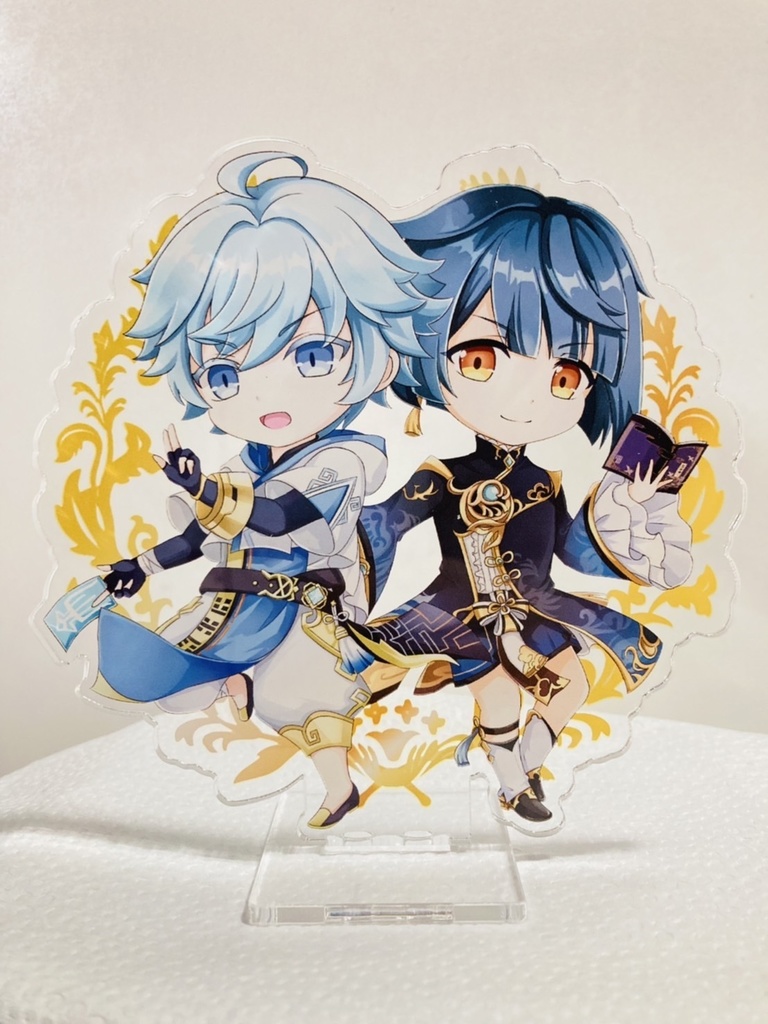 原神 アクリルスタンド 重雲 行秋 ガイア ディルック