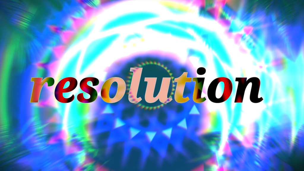 resolution 【EDM】original 