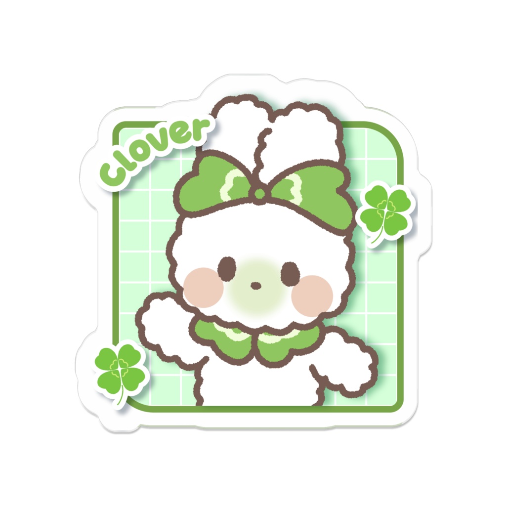 うさぎのくろーばーちゃん アクリルバッジ【ふらわ~ふれんず】