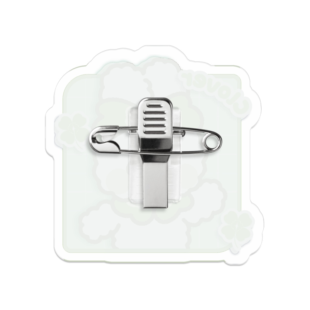 うさぎのくろーばーちゃん アクリルバッジ【ふらわ~ふれんず】