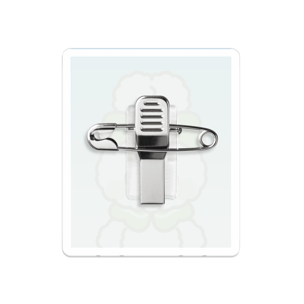 うさぎのくろーばーちゃん アクリルバッジ【ふらわ~ふれんず】