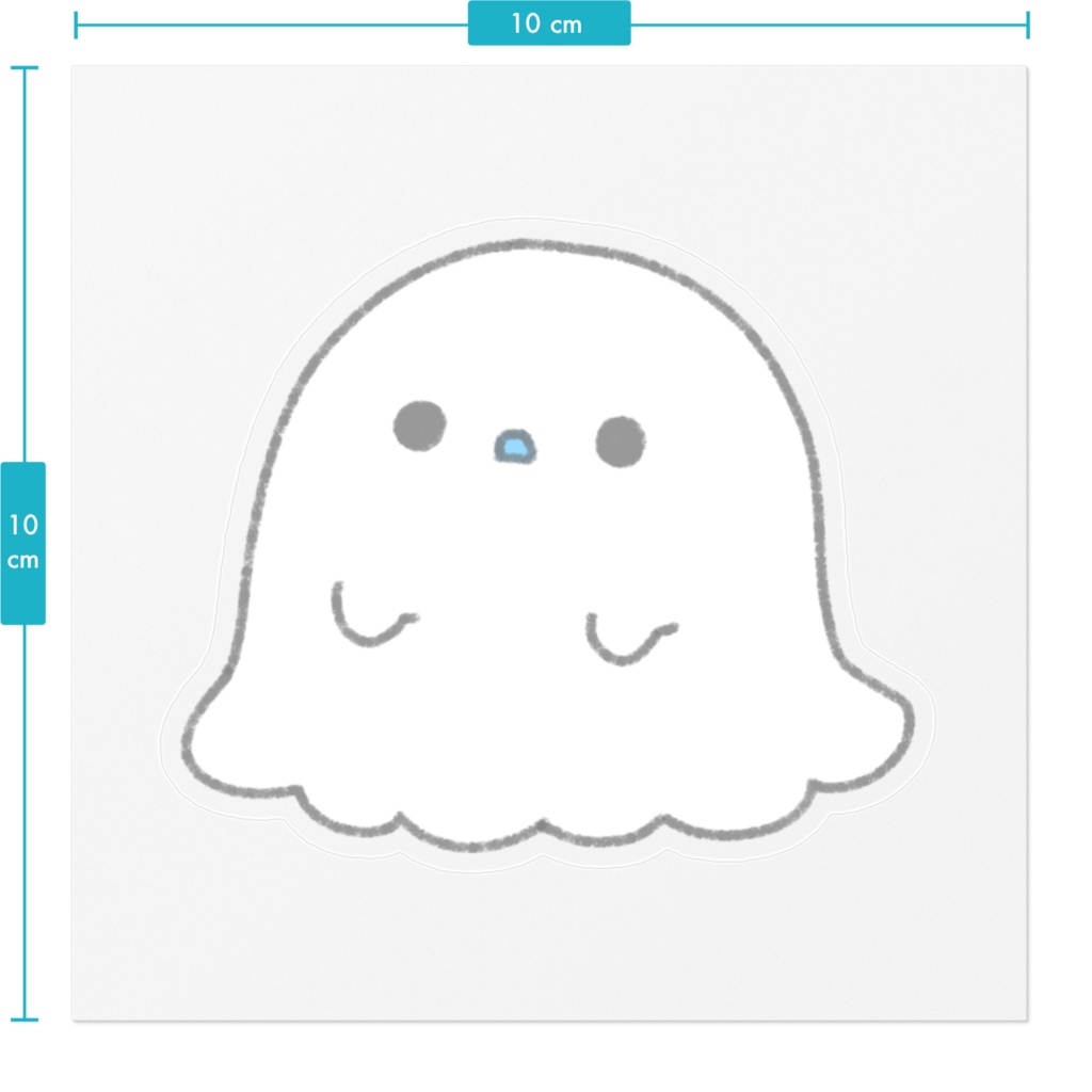 おばけぴステッカー