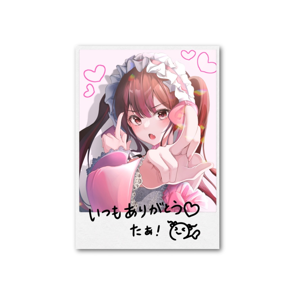 通常たぁ🎀チェキ風カード