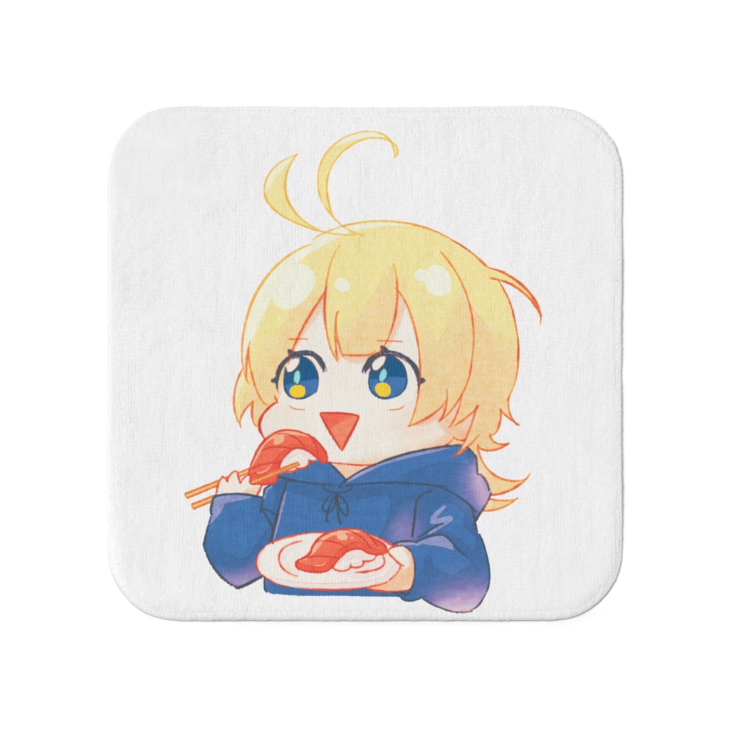 寿司食いおみずハンカチ