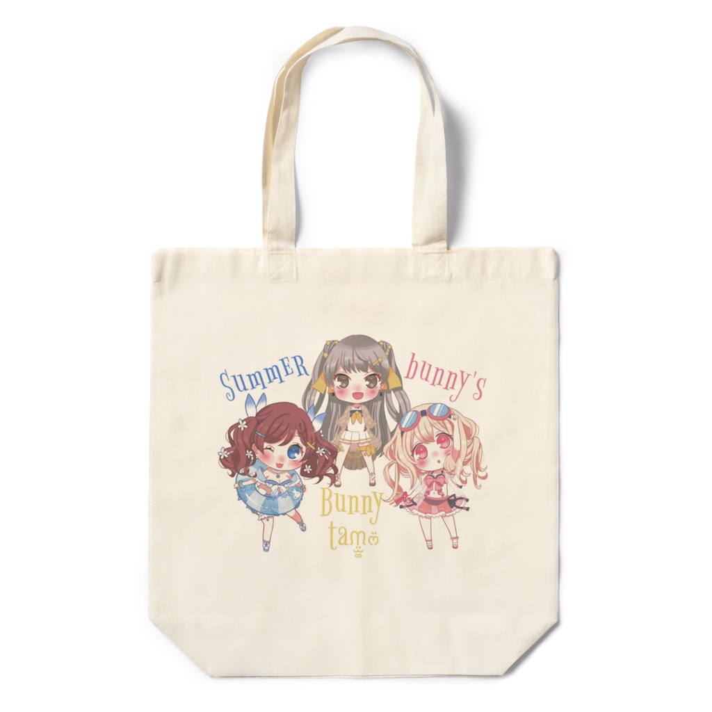 ばにてる(さまばにver.)🐰エコバッグ