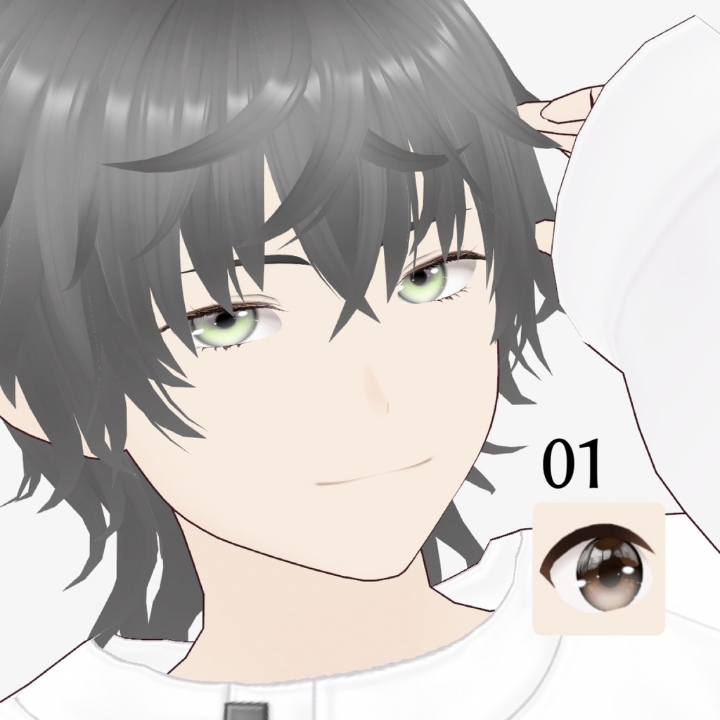 【VRoid】Aqua Glow Eyes 水光 アイテクスチャ