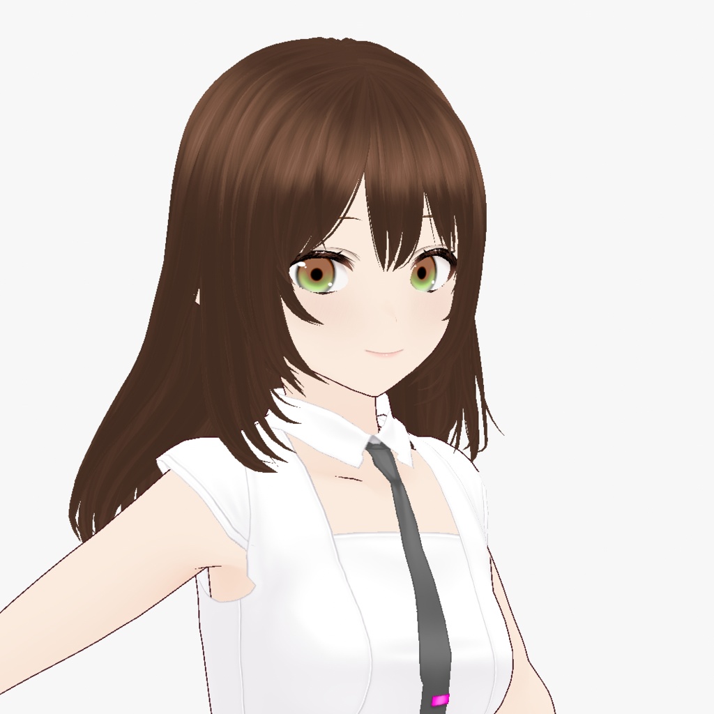 【VRoid】Hitomi Starship Hair Texture 01 ヘアテクスチャ
